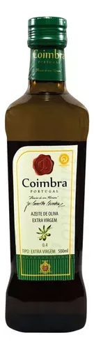 (8 Un) Azeite De Oliva Extra Virgem Portugus Coimbra Vidro 500ml